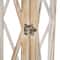 Glitzhome® White Farmhouse Wood & Metal Lantern Set
